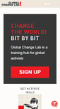 Mobile Screenshot of globalchangelab.org